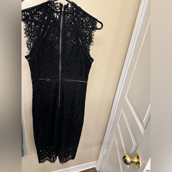 Bardot midi lace column dress - Picture 7 of 10